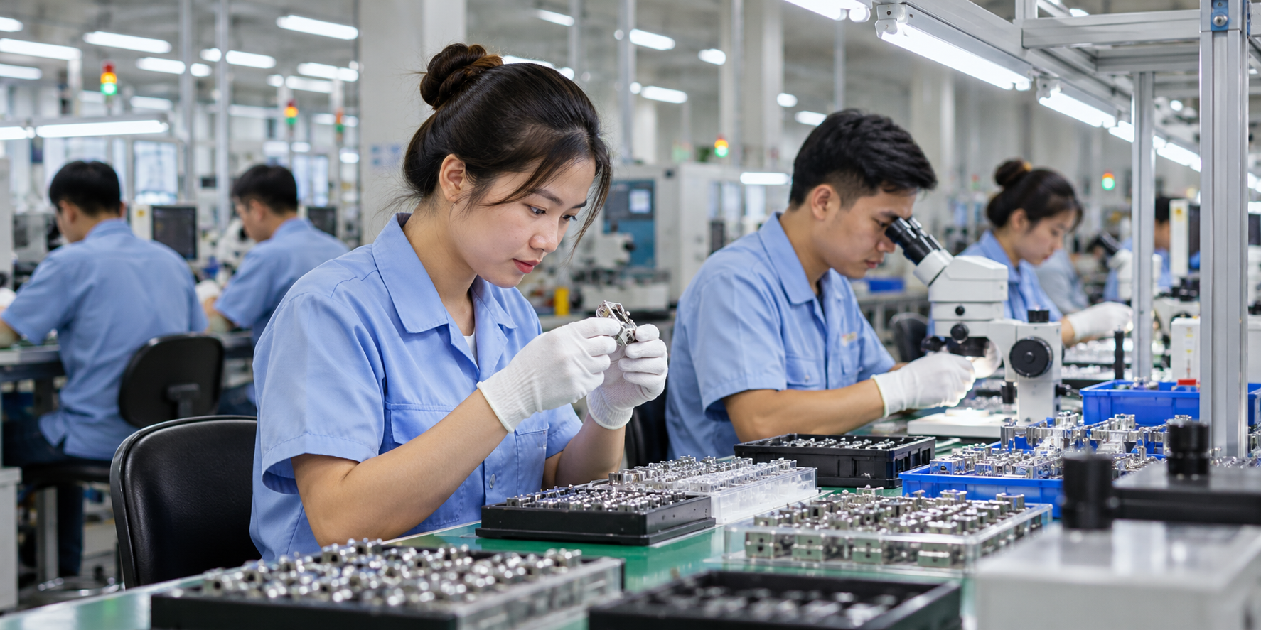 Ảnh minh họa môi trường làm việc nhà máy
