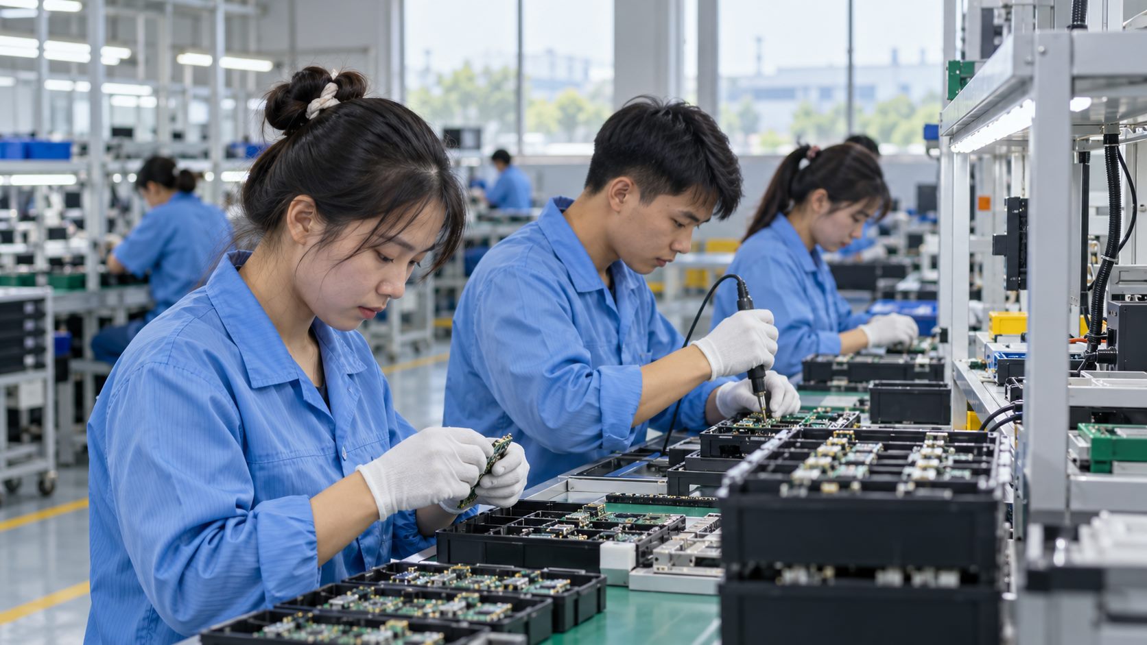 Chọn ca làm tại KCN Tân Trường Hải Dương